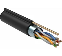 LC3-C5E04-139-S-R ITK Витая пара U/UTP кат. 5E 4х2х24AWG solid LDPE черный (305м) РФ упак